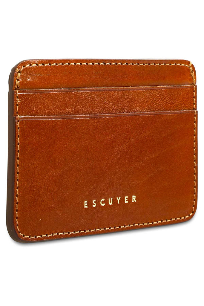 Cardholder - Cognac - Escuyer