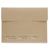 Leather Card Sleeve - Purple