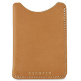 Leather Card Sleeve - Natural
