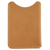 Leather Card Sleeve - Natural