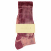 Women Tie Dye Socks - Pink / Violet - Escuyer