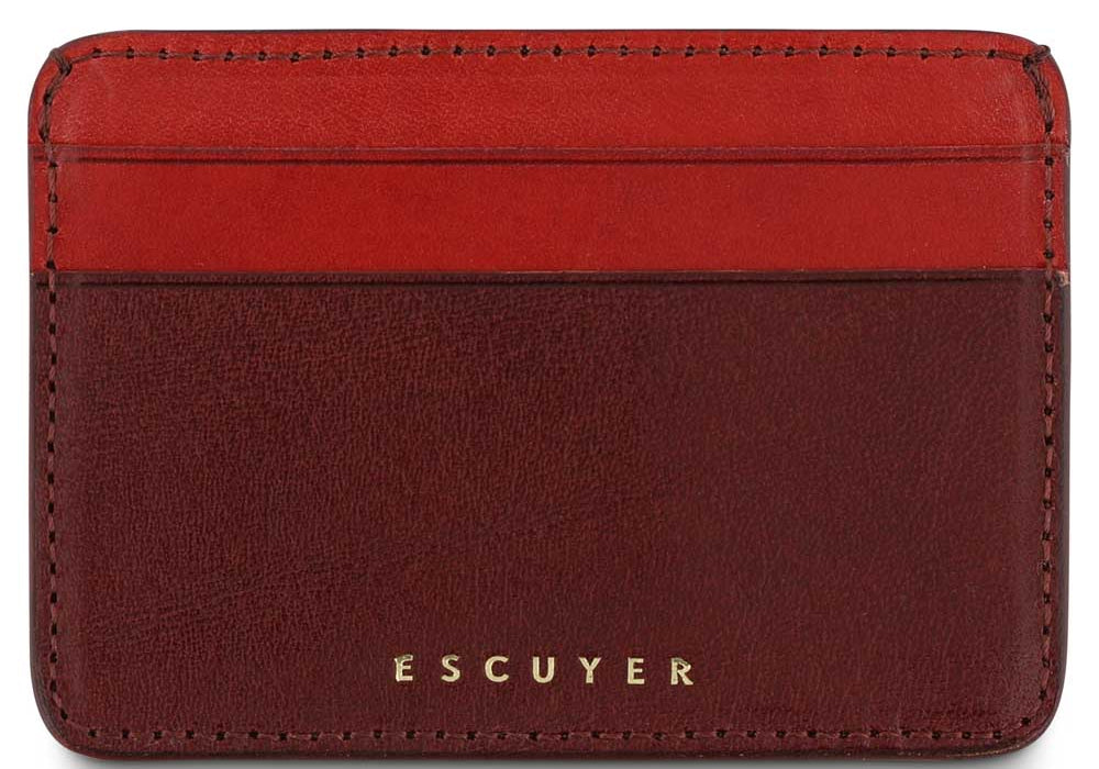 Cardholder - Burgundy / Red - Escuyer